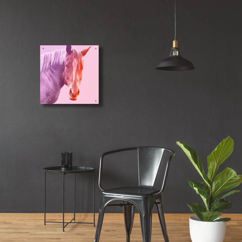 «Horse» par Mark Ashkenazi, H 24 po x l 24 po x P 0,2 po