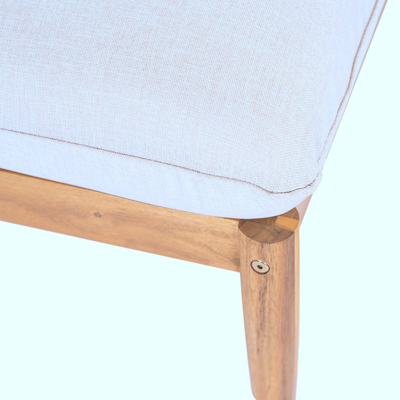 Repose-pieds d'extérieur en bois d'acacia Terassi