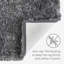 Gano Large Grey Shaggy Rug