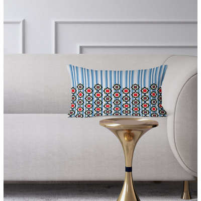 Coussin Blooming Bouquet Stripes
