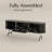 Mid-Century Modern Tambour Door TV Stand With LED Lights, Fully Assembled-1335907607-1333600009
