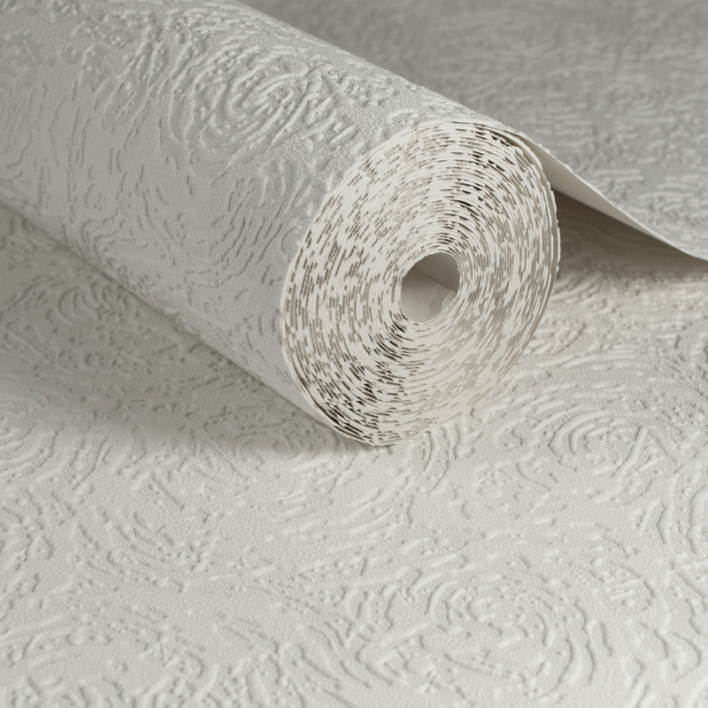  10m x 52cm Textured Matte Wallpaper Roll