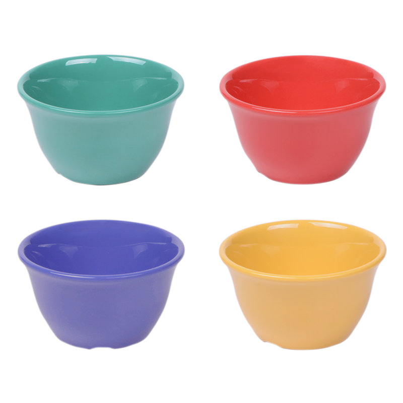 Tasse à expresso en mélamine merced/brésil Bouillon, Rouge / vert / jaune / gris