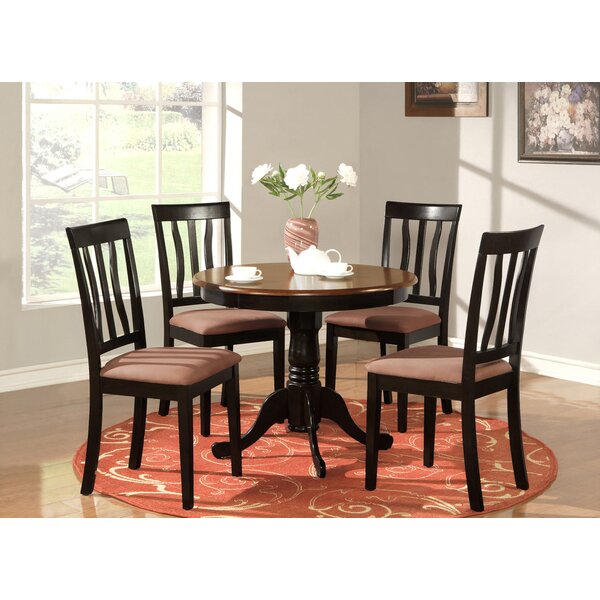 Darby Home Co 5 - Piece Pedestal Dining Set | Wayfair