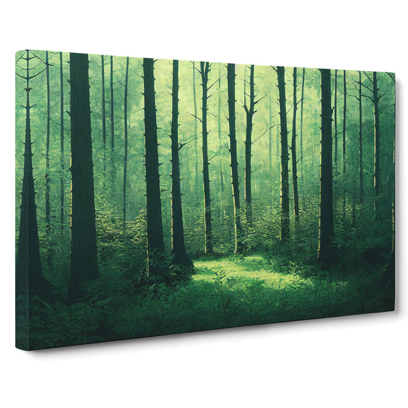 Quirky Forest - Wrapped Canvas
