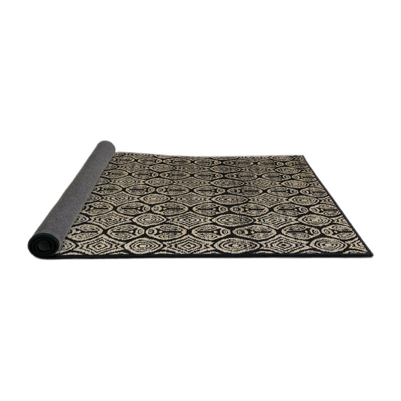 Tapis abstrait moderne 5218, Rond 8 pi