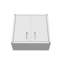 Armoire de garage flottante blanche-1997553906