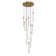 Luminaire suspendu en cristal 12 lumières Eliandra 