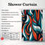 Varied Designs - Rideau de douche Premium-1158095800