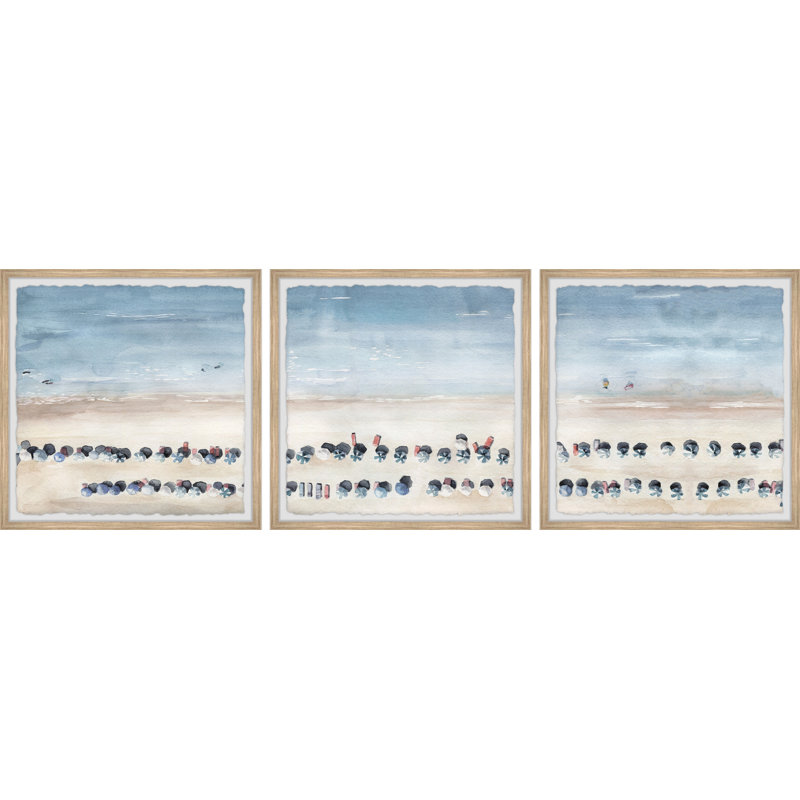 Mccloud Take The Plunge - 3 Piece Single Picture Frame Painting, 81cm H x 81cm W x 3.81cm D