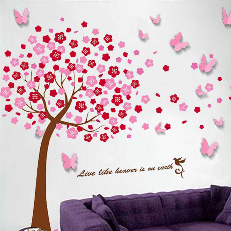 Non-Wall Damaging Wall Decal