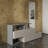 Althea Modern Hall Tree with Mirror and Soft-Close Storage