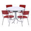 Kimlee 4 - Person Pedestal Dining Set-1191763493