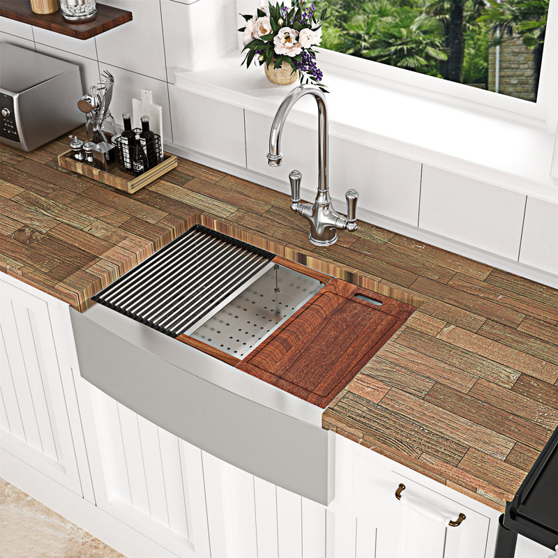 Farmhouse Apron Front Kitchen Sink