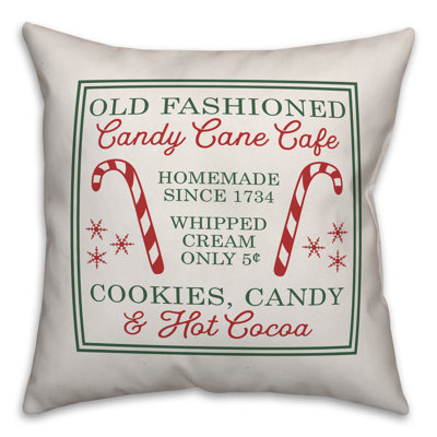  Housse de coussin Candy Cane Cafe