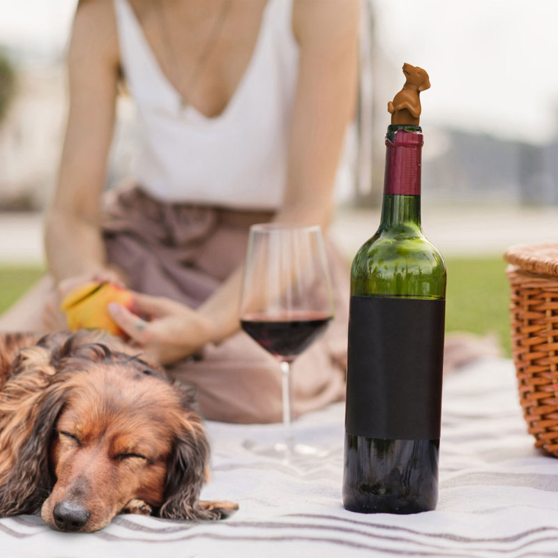Genuine Fred Winer Dog Bottle Stopper