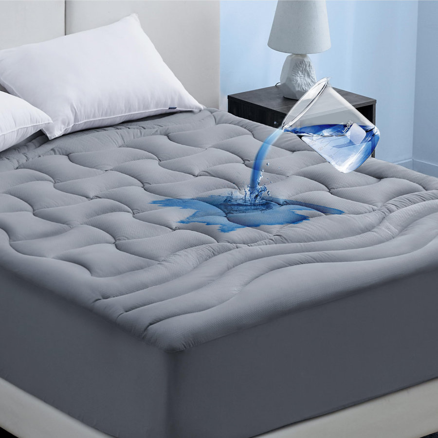 Bedsure Quilted Fitted Waterproof Mattress Pad Topper