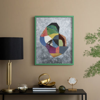 Beyond the Mirage I Framed Print - Solid Wood