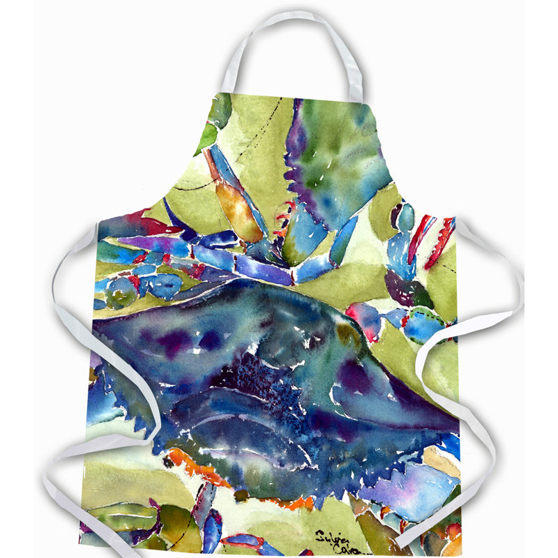 No Pattern Bib Apron