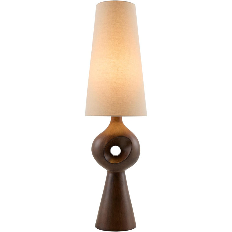 Dawes Table Lamp, Dark Brown