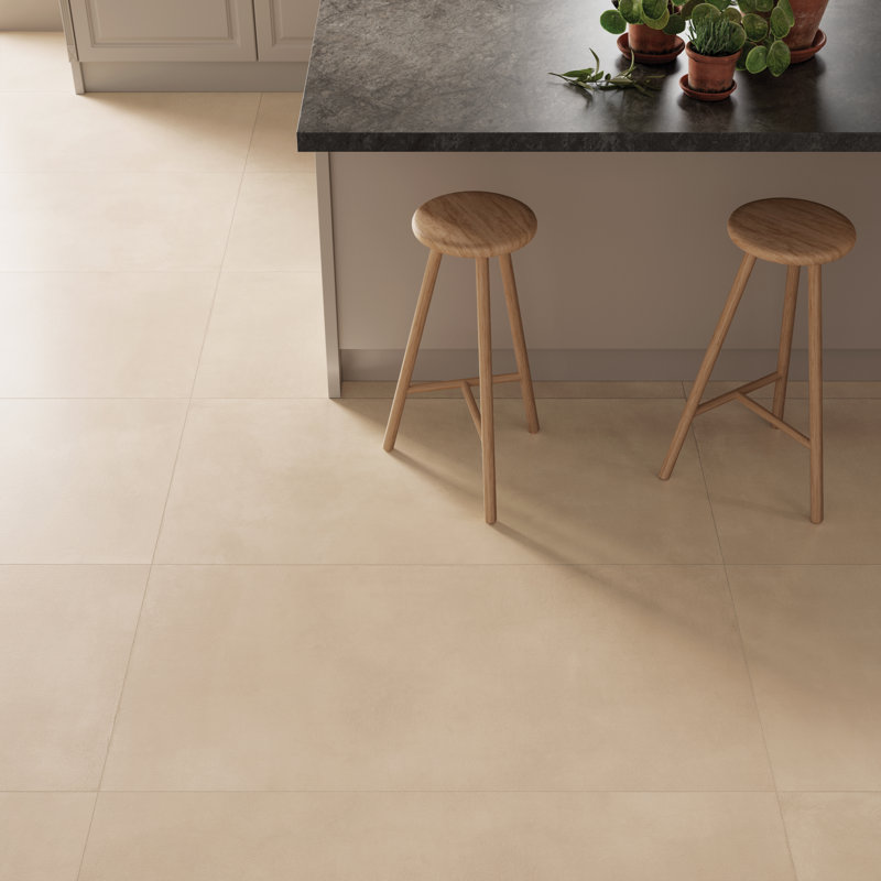 Sahara 24" x 48" Porcelain Wall & Floor Tile, Rose