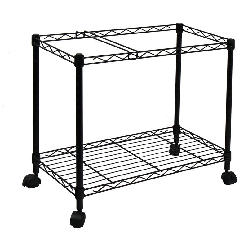 22'' H x 12.4'' W File Cart with Wheels