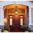 Aluminum Frame Tempered Glass Outdoor Porch Pendant Light Adjustable Chain E26 Hanging Lamp