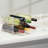 Ondisplay Stackable Acrylic Wine/water Bottle Rack – Countertop/fridge Storage Organizer (6 Bottle)
