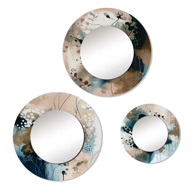 Dierra Metal Round Mirror