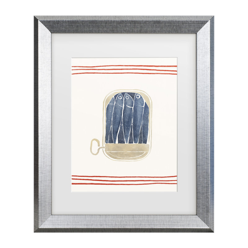 Œuvre encadrée «rouleau yuyu pont sardines»