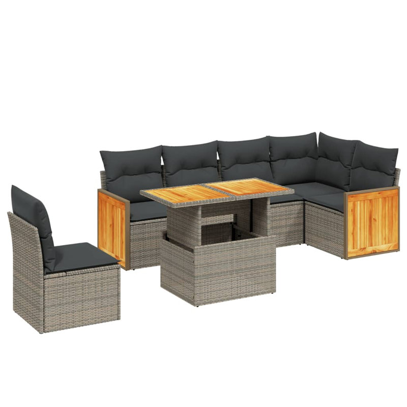 Ensemble de canapé de jardin Vidaxl