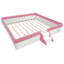 Upholstered Daybed Frame With Fence And Stairs-925590727