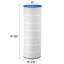 Hot Tub Pool Filter Cartridge 150 sqft Compatible Pentair R173216 Pleatco PAP150