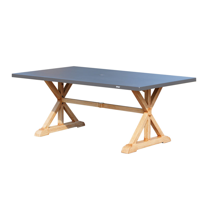 Lois Rectangular Terrafab Outdoor Side Table