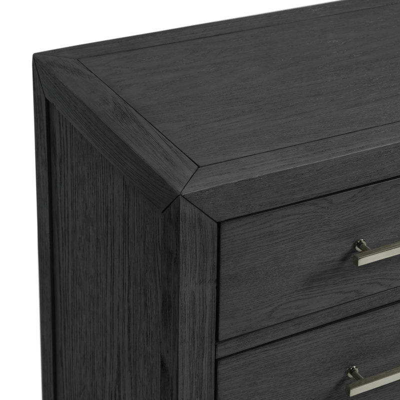 Brentson 60 " W 12 - Drawer Dresser, Black