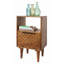 Eleta 40cm W Solid Wood Bedside Table