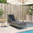 Sun Lounger With Cushion 24.8"X78.7"X31.9" Poly Rattan-145679335-145679329