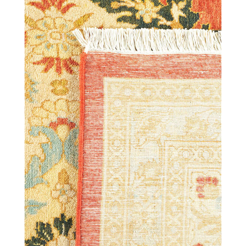 Classic One-of-a-Kind 5' 10" X 9' 0" Hand Knotted Area Rug