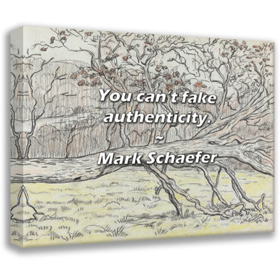 Mark Schaefer Quote: You can’t fake authenticity.