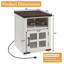 Table de bout ferme 24 po avec station de charge rustique 24 po-1562905250-1564986488
