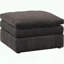 Repose-pieds modulaire contemporain avec coussin triple