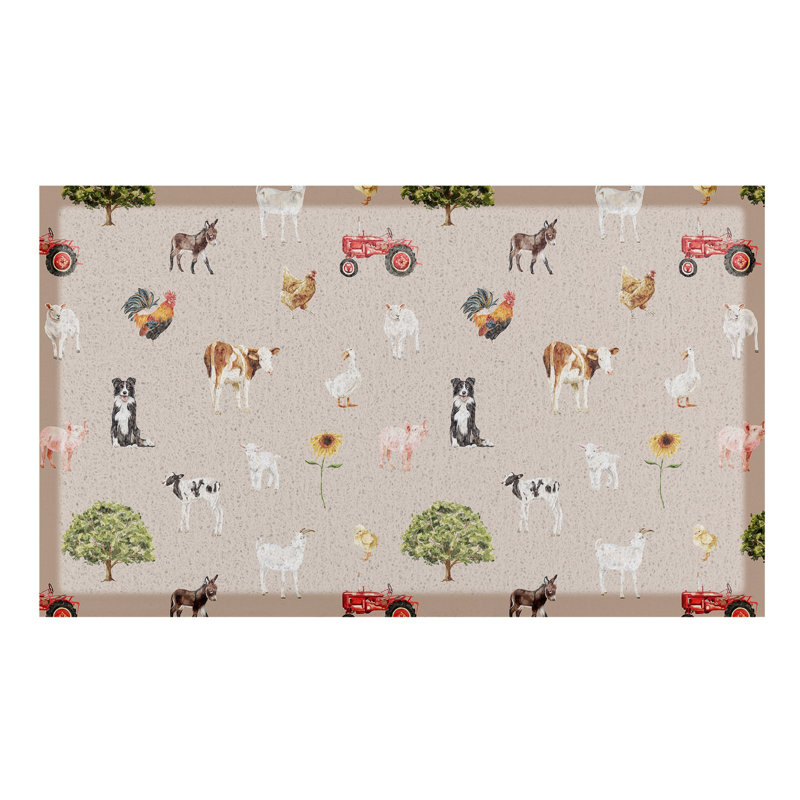 Non-Slip Doormat, 40cm W x 70cm L