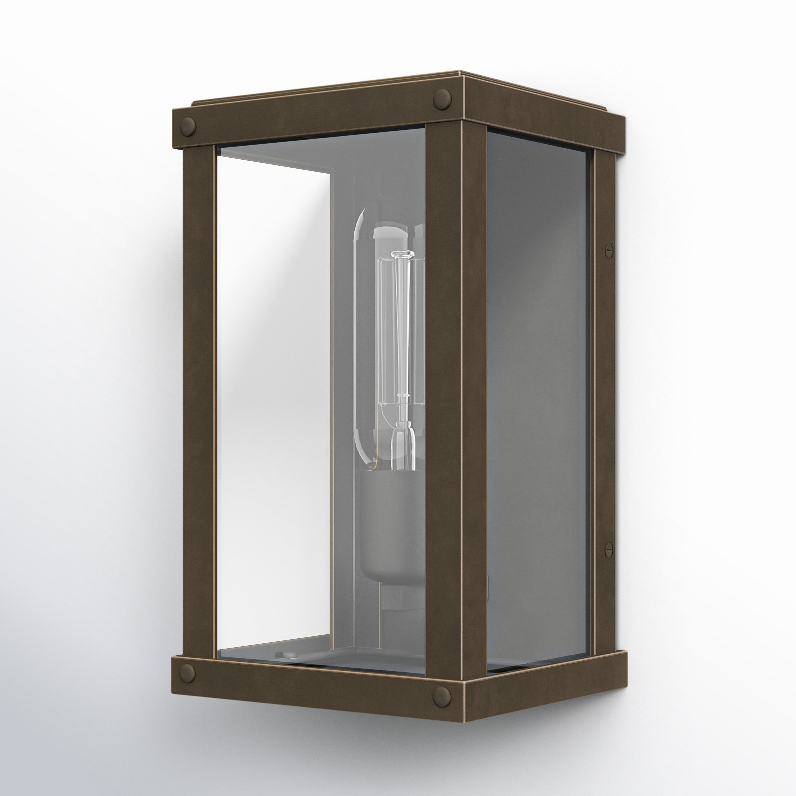 Outdoor Wall Lantern, Oil Rubbed Bronze