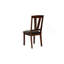 Table de salle à manger 4X Chaises d'appoint 1X Banc 6Pcs Ensemble de salle à manger Finition noyer Mobilier de salle à manger Style transitionnel