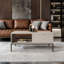 Four Leg Coffee Table with Storage-1261974756