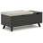 Kadira Polyester Upholstered Storage Bench-69905437