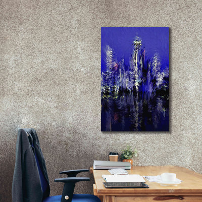 " Seattle Nights " by David Manlove on Canvas