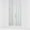 Composed 45-1/4-In46-In W X 71-1/2-In H Frameless Pivot Shower Door With 3/8-In Crystal Clear Glass And Back-To-Back Vertical Door Pulls