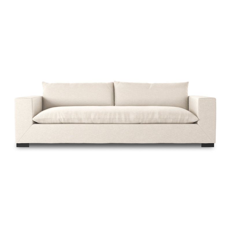 Grant Sofa, Ashby Oatmeal Polyester Blend