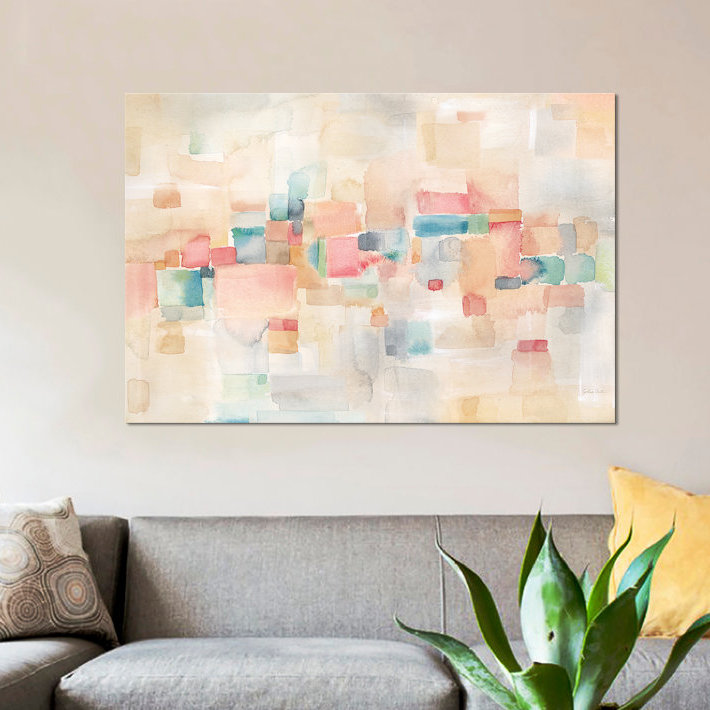 «Desert Dreams Landcape», peinture sur toile, H 18 po x l 26 po x P 1,5 po, Toile tendue